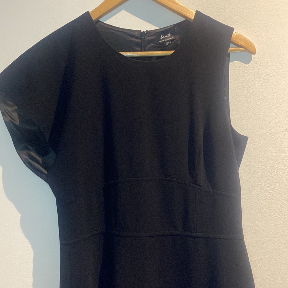 Bardot - Black Dress Asymmetrical Hem - Size 12 - Picture 4 of 10
